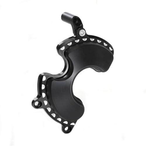Monkey125 Left Right Engine Cover Protector Slider Compatible with Monkey 125 Super Cub C125 2018-2021 3D CNC Motorcycle Accessories Engine Crankcase Guard (Black) - color: Black2