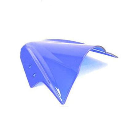 Double Bubble Windshield Windscreen for Kawasaki Ninja 300 EX300R 300R 2013-2017 (Blue) - color: Blue
