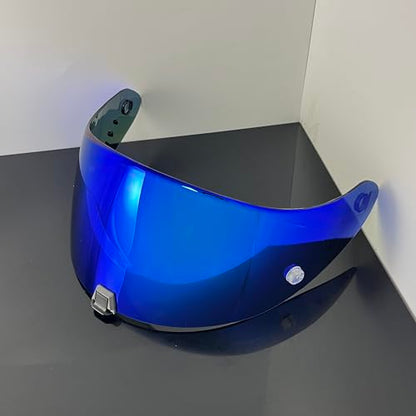 R1 Air Helmet Visor Replacement,Tinted Motorcycle Helmet Face shield Windshield lens for ST1400 T520 R1 Air (Revo Deep Blue) - color: Revo Deep Blue