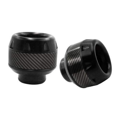 Frame Slider for Motorcycle Scooter Bike Front Wheel Crash Pad Screw Explosion-proof Frame Slider Multi-Color Protection Guard for Motorcycle Furniture-cnc Sliders Crash Pad Falling Engine - color: Black