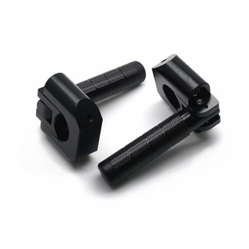 MZS Motorcycle Highway Pegs 7/8"-1.25" Adventure Highway Foot Peg Universal Foldable CNC Short Mount Compatible with KLR 650 DR650 Tenere Vstorm 300X 390 790 890 R1200GS Dual for 22mm-32mm Crash Bar