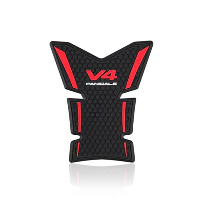 V4 S Carbon Tank Grip Anti-Slip Stickers Decals Knee Pad for Ducati Panigale V4 V4 S 2025+ Tank Pads Accessories (Top) - color: Top