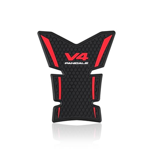 V4 S Carbon Tank Grip Anti-Slip Stickers Decals Knee Pad for Ducati Panigale V4 V4 S 2025+ Tank Pads Accessories (Top) - color: Top