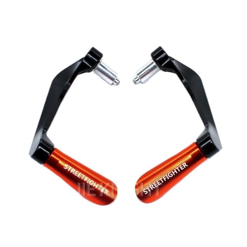 Handguard for Du&Cati Streetfighter Panigale V4 R V4S 2018-2022 Motorcycle Bar Ends Brake Protector Clutch Lever Protection, Orange - color: Orange
