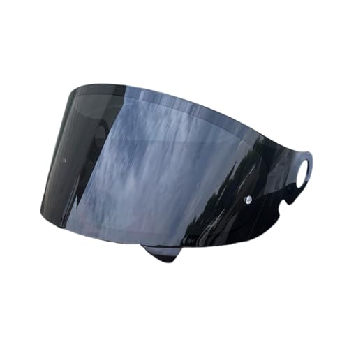 CPB-1V Helmet Shield for GLAMSTER,Replacement Motorcycle Helmet Visor Compatible with GLAMSTER (Black) - color: Black