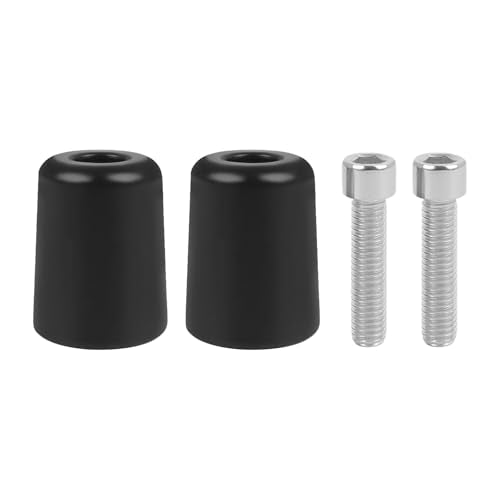 Motorcycle Handle Bar End Grips Plug Weights Hand Grips Plug Caps Replacement for Kawasaki ER6N NINJA650 Ninja 650 2009-2016 ZX14R 2010-2022 KLR650 2010-2018 Vulcan S 650 2016-2024