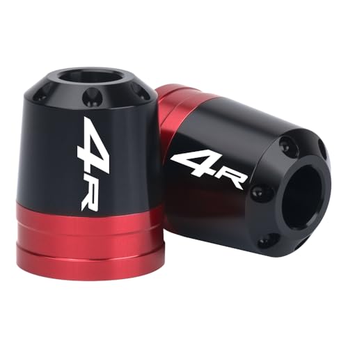 Motorcycle Bar End Sliders For Ninja ZX-4RR 2023-2024 Ninja ZX-4R 2024-2025 Bar End Weights Bar End Protectors Handlebar Sliders ninja zx-4rr zx-4r Accessories (Red) - color: Red
