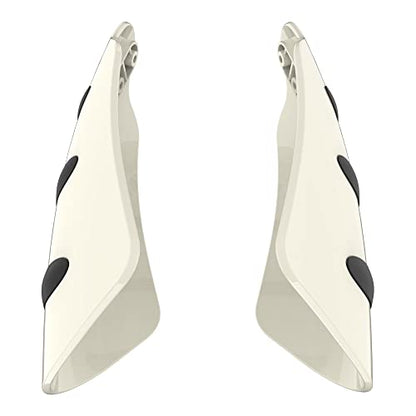 Advanblack Color Matched Hand Guard For Harley Touring & Softails - color: Birch White