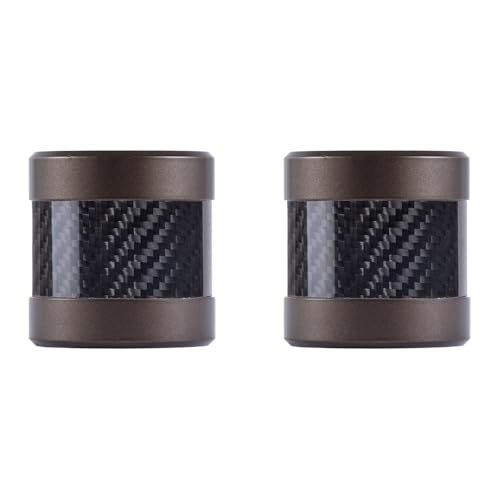 Advanblack Protek Machined CNC Alumium with Carbon Fiber Inlay Crash Bar Slider (Bronze CNC w/Carbon Inlay) - color: Bronze CNC w/ Carbon Inlay