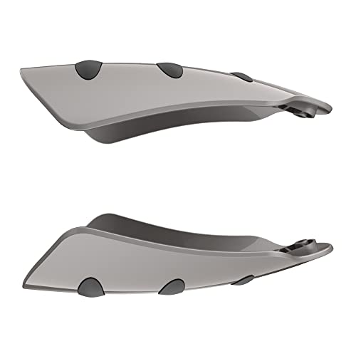 US Stock Advanblack Color Matched Hand Guard For Harley Touring & Softails - color: Billet Silver