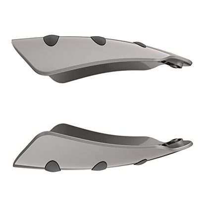US Stock Advanblack Color Matched Hand Guard For Harley Touring & Softails - color: Billet Silver