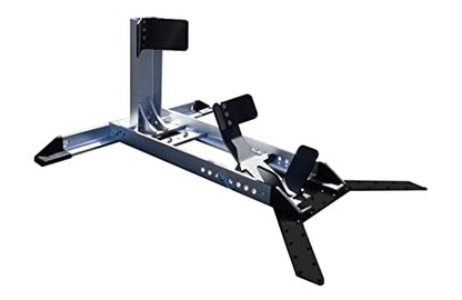 FDB Adjustable Removable Motorcycle Aluminum Wheel Trailer Chock Floor Bike Stand Truck Bed Floor Tie Down Hook Upright, Strong Load Capacity 3000 Lbs