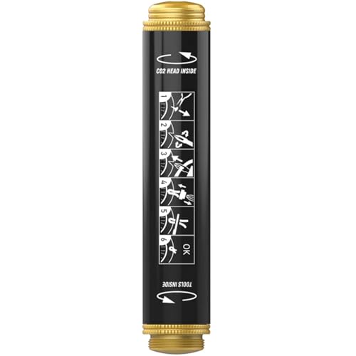 LEZYNE Pro Tubeless Kit | Portable All-In-One Bicycle Tire Repair System with Aluminum Body, Tire Plugs, CO2 Inflator & Stainless Steel Tools | For Road, Gravel & MTB Bikes, Pro Tubeless Kit - size: Pro Tubeless Kit