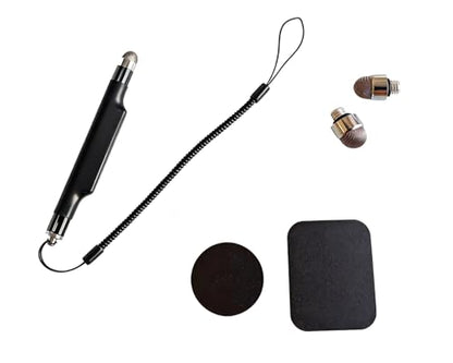 Motorcycle Stylus Pen，Magnetic Stylus，Magnet Pen，Phone Stylus for Motorcycle， Motorcycle Touch Pen， Glove-Friendly Pen，Metal Plates，Replacement Tips， Anti-Loss Strap，Strong Magnet