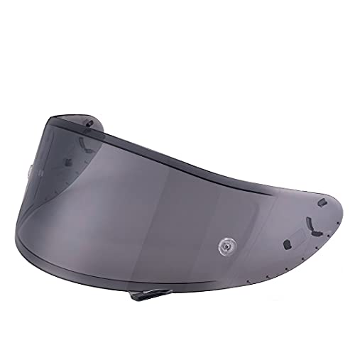 Motorcycle Helmet Visor for X-Fourteen X-Spirit III, RF-1200 and RF-SR Anti-Scratch Visor Shield Lens (Black) - color: Black