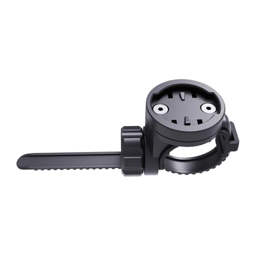 Out-Front Bike Mount Compatible with Garmin Edge, iGPSPORT, XOSS, CooSpo Magene, CYCPLUS GPS Cycling Computer&Lights Adjusted Between 28~40mm Suitable for Round Tube&Flat Handlebars(S12) - style: S12