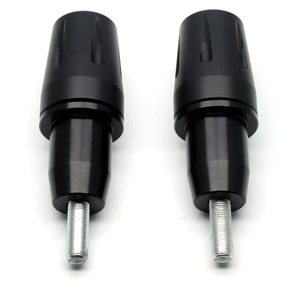 MZS Motorcycle Frame Sliders Compatible with MT07 MT-07 FZ07 FZ-07 XSR 700 XSR700 2014-2025, Falling Crash Protector Guards No Cut Kits Black - size: MT-07/FZ-07/XSR700