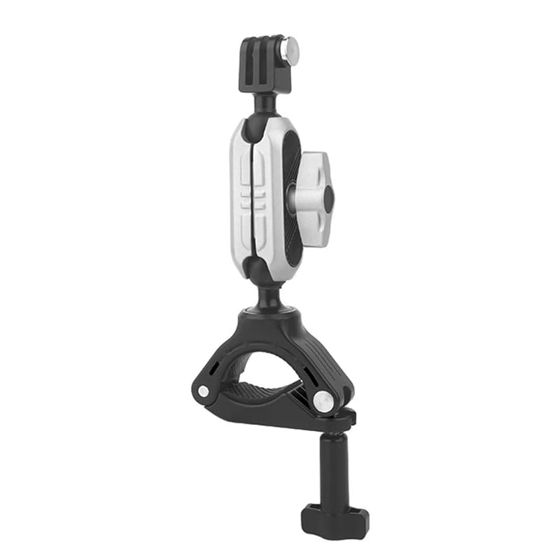Reflex Camera 360 Degree Rotation Magic Arm Bike Motorcycle Handlebar Pole Clip Clamp Mount for Go Pro Hero 13/12/11/10/9, D J I Action Camera - Adjustable, Secure, Versatile Camera Mount