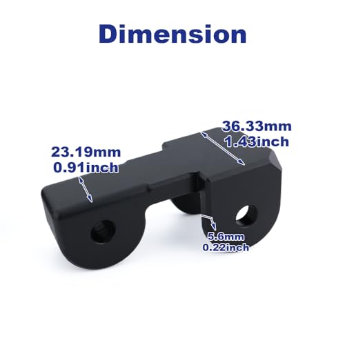 Xitomer Footpeg Lowering Mounts Compatible with GSX-S1000GT / GT+ 2022-2025 Passenger Peg Lowering Brackets Motorcycle Foot peg and Control Lowering Kit (For Passenger) - style: For Passenger