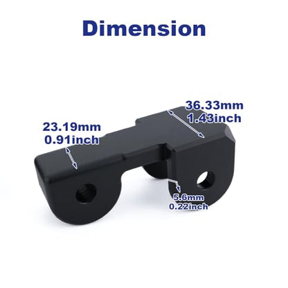 Xitomer Footpeg Lowering Mounts Compatible with GSX-S1000GT / GT+ 2022-2025 Passenger Peg Lowering Brackets Motorcycle Foot peg and Control Lowering Kit (For Passenger) - style: For Passenger