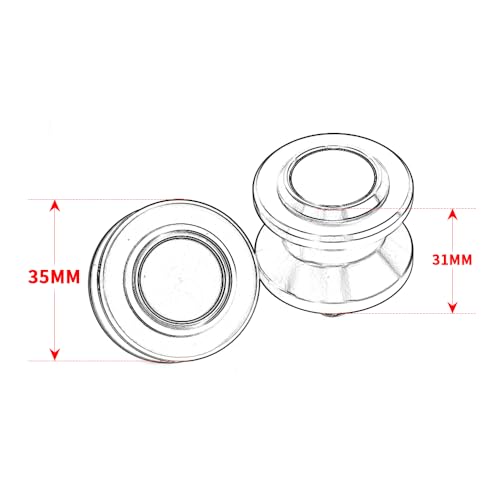 Motorcycle M8 Swingarm Spools Slider Compatible With BMW S1000RR 2009-2020 2021 2022 2023 2024 2025 | Swing Arm Stand Screws Bobbins S 1000RR 1000 RR S1KRR Accessories (black-4) - color: black-4