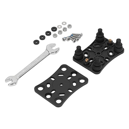 Motorcycle Mobile Phone Holder Shock Absorber, Universal Phone Bracket with Buffer, Anti - Vibration Phone Mount for ATV UTV Motorcycle, Nylon Silicone Stainless Steel