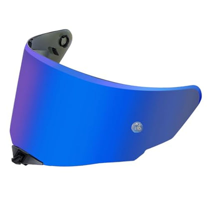 PSLER TT-Revo Visor - TT Revo Helmet Tinted Visor Face Shield Replacement for TT-Revo,Deep Blue - color: Deep Blue