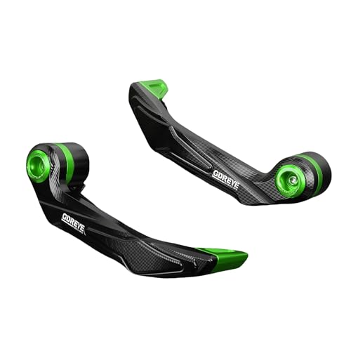 Handguard Guard Motorcycle Thick Aluminum Grips Guard Brake Clutch Levers Guard Protector for GSX-R950 GSX-R750 GSX-R1000 GSXR 750 950 1000 - color: Green