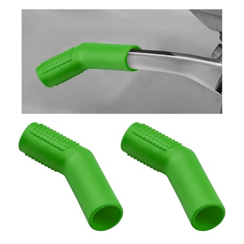 DXNQ 2PCS Motorcycle Rubber Gear Shift Lever Shoe Protector, Universal Anti Slip Motorcycle Gear Shift Lever Cover, Heat-Resistant Bicycle shifters Cover Protector Pedal for Street Dirt ATVs (Green) - color: Green