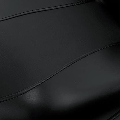 SLMOTO Black Driver & Passenger Seat Cushion Fit For Harley Touring Electra Glide Ultra Classic Standard FLHTC 1997-2007 - style: Matte Black
