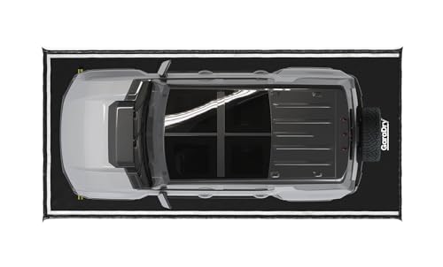 GaraMat Garage Floor Vehicle Containment Mat 8ft 6ins x 18ft - size: 8ft6" x 18ft