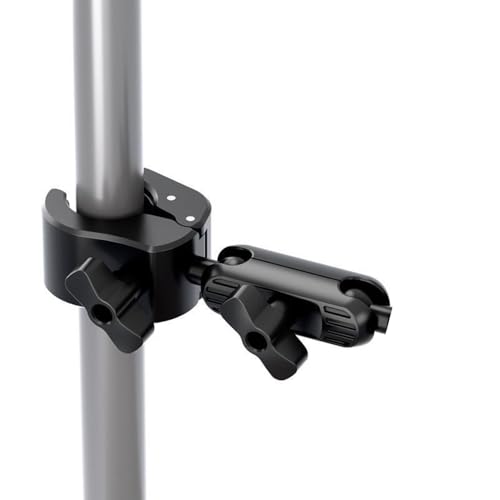 Motorcycle Bike Handlebar Mount with Double Socket Arm for Garmin Handheld GPS Navigator/Garmin eTrex 22x 32x 10 30 /GPSMAP 65s 65 67 67i 79sc /eTrex SE Solar/inReach SE+ Explorer+ /Rino 700