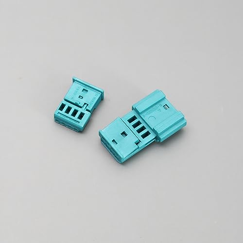 ECSiNG 4Pcs Male & Female Wire Harness Connector 61132359994 61138380696 Compatible with BMW Socket Housing Repair Kit Waterproof Electronic Connector Wire Harness