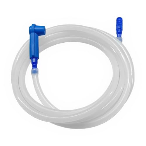 Brake Fluid Bleeder Hose - 6.56 Ft Car Brake Bleeding Hose Oil Fluid Extractor Tool with Adapter - Universal Replacement Tube for Car Motorcycle Braking System Repair (2M-6.56FT) - size: 2M-6.56FT
