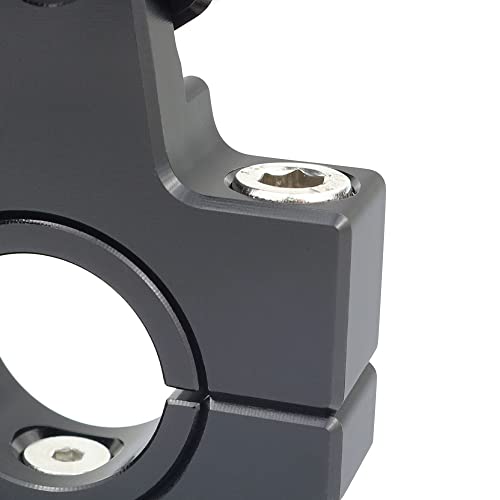 xitomer Handlebar Clamp GPS Mount Bracket Fit for Grom MSX125 13-22 CB500X 13-18 / CB1000R 80-21 / Tracer 900 15-21 / GSX-S750 15-23/ GPS Mount V-Strom 650 / Z1000 03-23 / Scrambler 1100