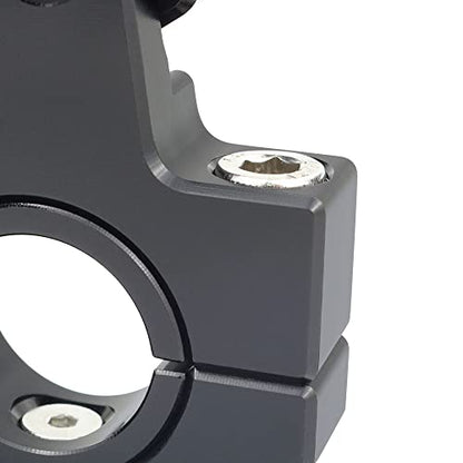 xitomer Handlebar Clamp GPS Mount Bracket Fit for Grom MSX125 13-22 CB500X 13-18 / CB1000R 80-21 / Tracer 900 15-21 / GSX-S750 15-23/ GPS Mount V-Strom 650 / Z1000 03-23 / Scrambler 1100