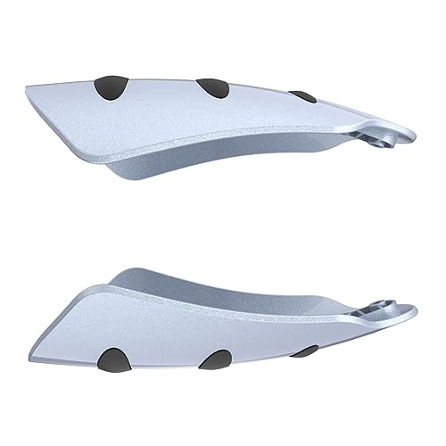 Advanblack Atlas Silver Metallic Hand Guard For Harley Touring Street Glide Road Glide - color: Atlas Silver