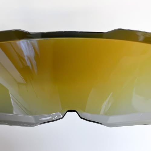 Blaze 2 Helmet Visor Replacement.Blaze 2 Outer Face Shield UV Protection Compatible with Blaze 2,Pioneer 2,MX702 (Revo Deep Blue-Day Use Only) - color: Revo Deep Blue-day Use Only