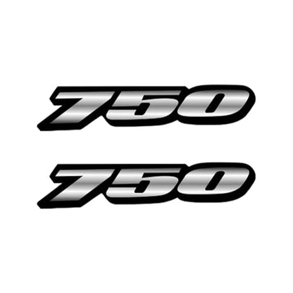Motorcycle Reflective Vinyl Fairing Sticker Decal for GSXR750(Grey) - color: Grey