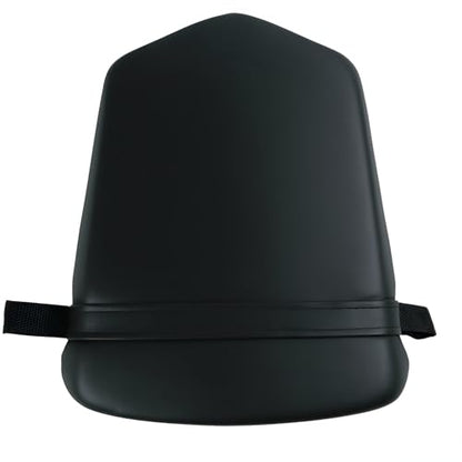 Rear Passenger Seat Pillion Cushion Fit for Yamaha YZF R1 2000 2001 - Black Synthetic Leather Replacement Pad - Motorcycle Sportbike Saddle Assembly with Strap - size: Yamaha R1 00-01