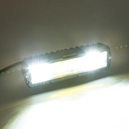 6-Inch Off-Road Vehicle Modified Led External Warning Light Motorcycle Universal High-Brightness Flashing Spotlight Work Light For Trucks Atv Utv Boats (Style C) - style: Style C