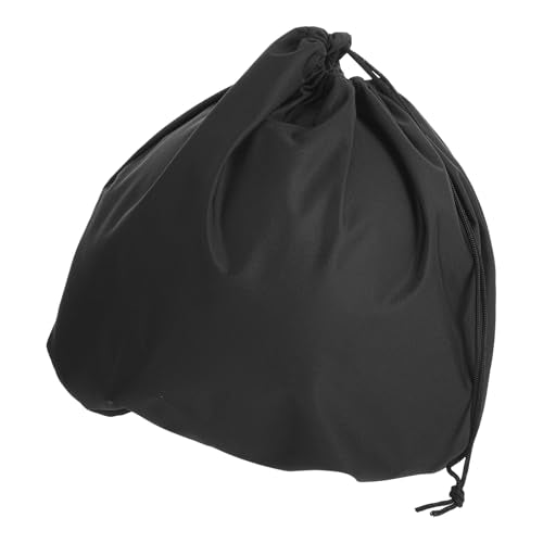 Large Capacity Lightweight Drawstring Bag, 17×18 inches Helmet Protection Storage, Welding Motorcycle Hood Bag with Drawstring Locking, Microfiber Large Lightweight Bags for Helmet Storage