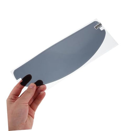 PRETYZOOM Motorcycle Accessories Anti-fog Visor Film Clear Rain Resistant Sun Visor Strip for Comfortable Riding