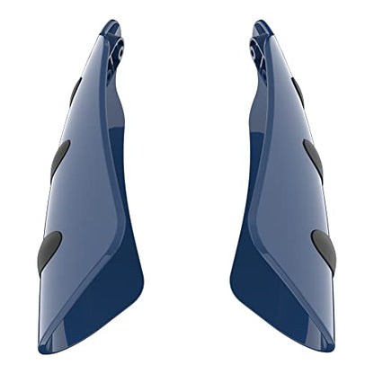 US Stock Advanblack Color Matched Hand Guard For Harley Touring & Softails - color: Billiard Blue