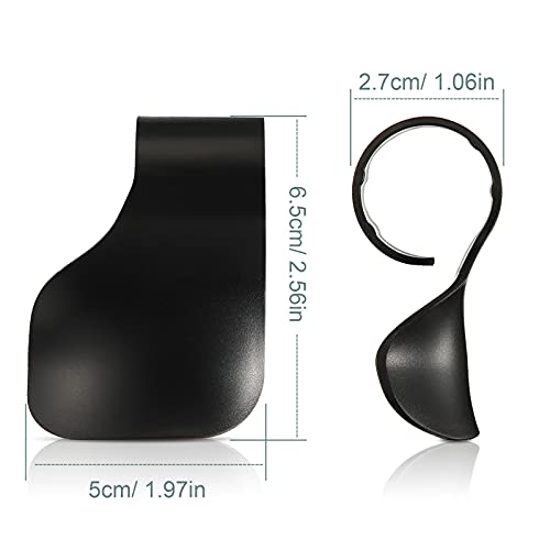 4 Black Motorcycle Throttle Mounts - Wrist Throttle Assist Rest Control Handlebar Grip Cruise Control Assist for Motorcycles, Scooters, Electric Bikes