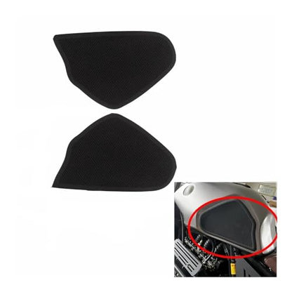 Motorcycle Tank Traction Side Pad Gas Knee Grip Protector Sticker Cafe Racer Accessories for B&MW K75 K100 Tanks Pads Decals