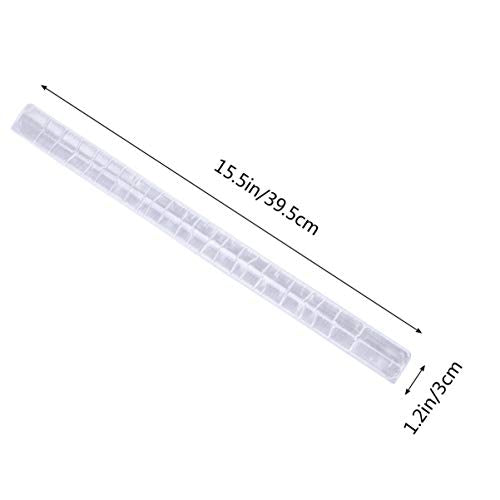 LIOOBO 10pcs Reflective Bands Wrist Arm Ankle Leg Safety Reflective Running Gear for Men Women Night Running Cycling Bicycle Silver