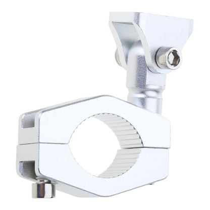 Mounting Bracket Kit LED Motorcycle Light Horizontal Tube Clamp Roof Roll Cage Holder Headlight Bracket Motorcycle Headlight Holder - color: Silver
