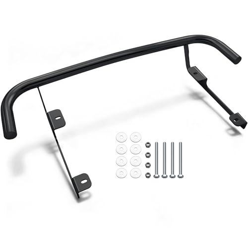 MoKitDora Trunk Guard Rear Bumper Crash Bar Protector for 2009-later Harley Trike Tri Glide Ultra Classic FLHTCUTG, Black