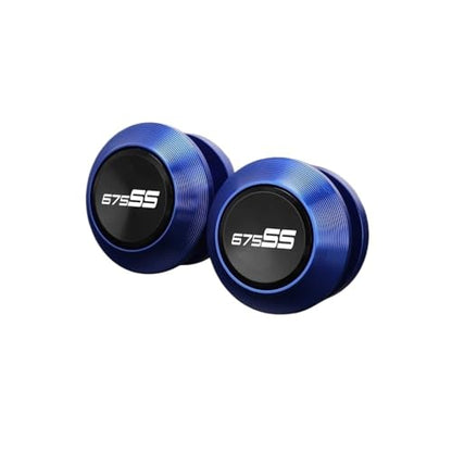 Moto Frame Sliders For CFMOTO 675SS 2024 2025 2026 Swingarm Spools 10MM Motorcycles Accessories Rear Stand Screws Sliders - color: B blue M10